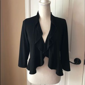 Black 3/4 Sleeve Cover Up